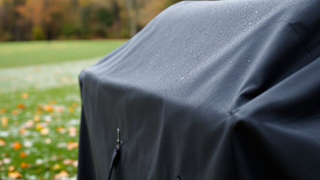 weather resistant grill protection features